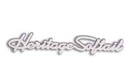 OE Front Fender Emblem for Heritage Softail Models - Part Number 14142-86A