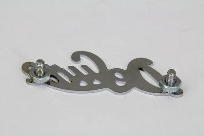 Wyatt Gatling Fender Emblem Set for Harley Davidson FL 1946-1949 – Deluxe Overhead Valve Style by Wyatt Gatling