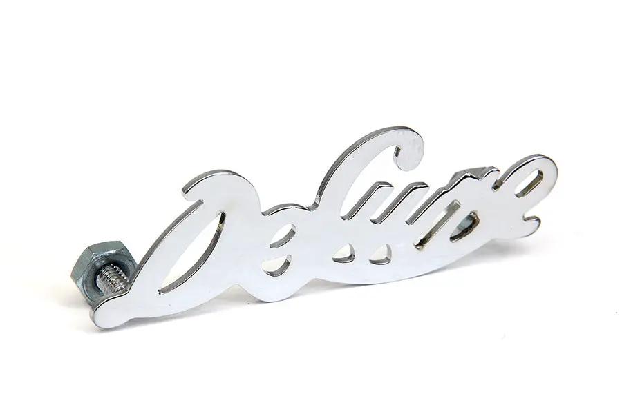 Wyatt Gatling Fender Emblem Set for Harley Davidson FL 1946-1949 – Deluxe Overhead Valve Style by Wyatt Gatling