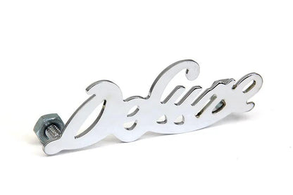 Wyatt Gatling Fender Emblem Set for Harley Davidson FL 1946-1949 – Deluxe Overhead Valve Style by Wyatt Gatling