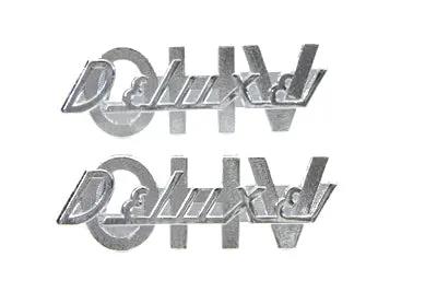 V-Twin Deluxe Overhead Valve Fender Emblem Set for Harley Davidson FL (1952-1957) by V-Twin