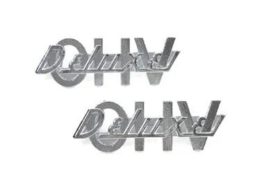 V-Twin Deluxe Overhead Valve Fender Emblem Set for Harley Davidson FL (1952-1957) by V-Twin