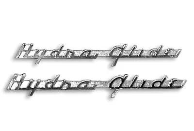 V-Twin Super Glide Front Fender Emblem Set for Harley Davidson FL 1950-1951 by V-Twin