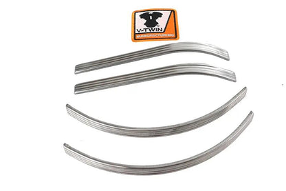 V-Twin Knucklehead Tank Stainless Steel Trim Set for 1940-1946 Harley Davidson FL & EL by V-Twin
