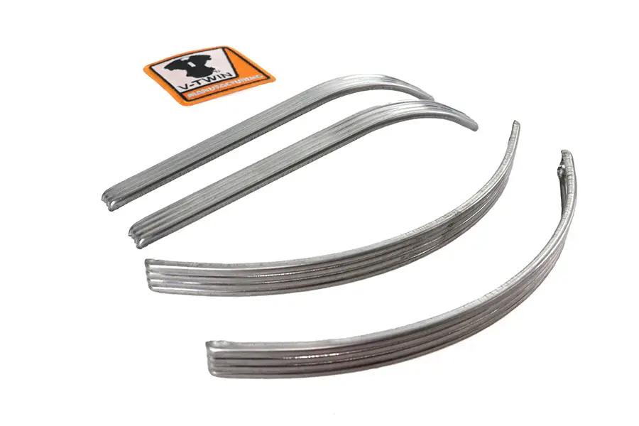 V-Twin Knucklehead Tank Stainless Steel Trim Set for 1940-1946 Harley Davidson FL & EL by V-Twin