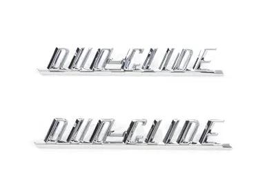 Replica Duo-Glide Fender Emblem Set for Harley Davidson FL Models by Replica