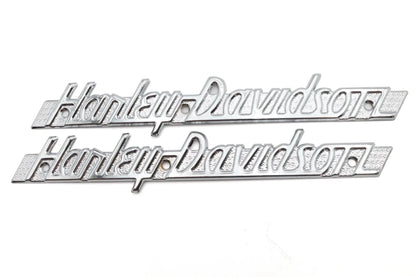 V-Twin Emblem Set with Chrome Lettering – Weld-On and Adhesive Mounts Compatible, Part 78989 by V-Twin