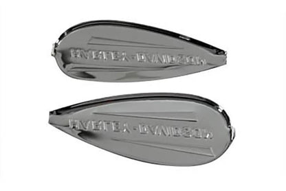 OE Emblem Set with Red Lettering for Harley-Davidson Tanks – Part Number 61769-40T by OE