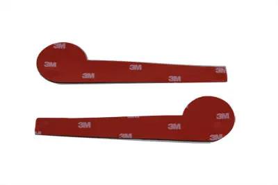 Wyatt Gatling Gas Tank Emblem Mount Strips (Part #61740-90T) by Wyatt Gatling