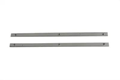 V-Twin B-1321 Weld-On Stainless Steel Mount Strips for Gas Tank Emblems by V-Twin