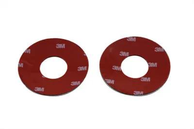 Wyatt Gatling Curved Emblem Gas Tank Mount Set with 3-Inch Diameter by Wyatt Gatling