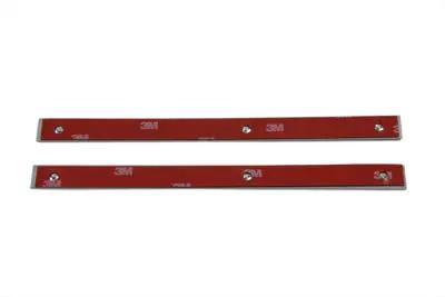 Wyatt Gatling Part 61784-92T Gas Tank Emblem Mount Strip Set for Harley Davidson 1951-1953 by Wyatt Gatling