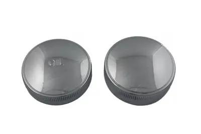 Wyatt Gatling Part 74818E Chrome Gas and Oil Cap Set for Harley Davidson G Models by Wyatt Gatling