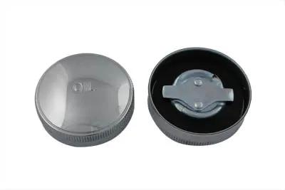 Wyatt Gatling Part 74818E Chrome Gas and Oil Cap Set for Harley Davidson G Models by Wyatt Gatling