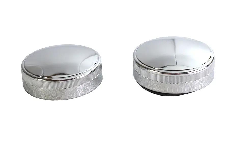 Wyatt Gatling 38-7030 Replica Eaton Gas Cap Set Vented and Non-Vented for Harley Davidson FL Models by Wyatt Gatling