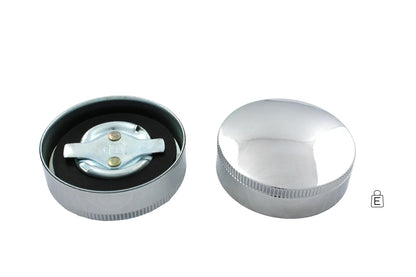Wyatt Gatling Replica Eaton Vented Gas Cap Set for Harley Davidson EL and UL Models by Wyatt Gatling