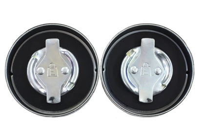 Wyatt Gatling Replica Eaton Vented Gas Cap Set for Harley Davidson FL Models by Wyatt Gatling
