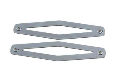 Wyatt Gatling Gas Tank Emblem Mount Set for Harley Davidson FL 1966-1971 by Wyatt Gatling