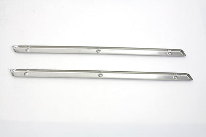 Wyatt Gatling Stainless Steel Emblem Trim Strips for 1951-1954 Harley Davidson FL, G, and W Models by Wyatt Gatling