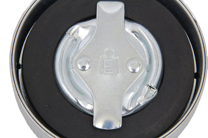 Wyatt Gatling Replica Eaton Style Gas Cap Set Vented Chrome for Harley Davidson EL and FL by Wyatt Gatling
