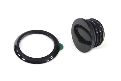 V-Twin Smooth Style Vented Gas Cap for Harley Davidson XL Models - Part 77073B by V-Twin