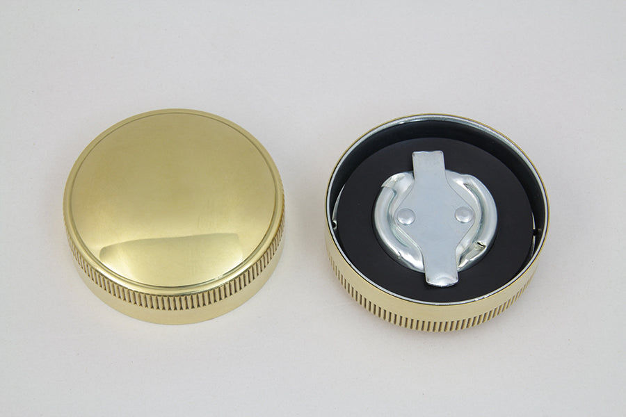 Wyatt Gatling Replica Eaton Style Vented Gas Cap Set for Harley Davidson FL (1941-1950) by Wyatt Gatling