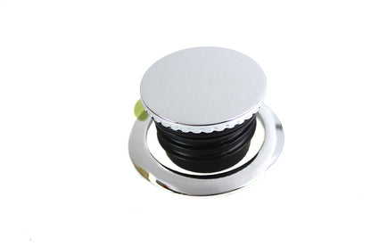 V-Twin Flush Mount Gas Cap Chrome for Harley Davidson FXBB and FXBR Models by V-Twin