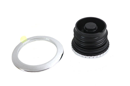 V-Twin Flush Mount Gas Cap Chrome for Harley Davidson FXBB and FXBR Models by V-Twin