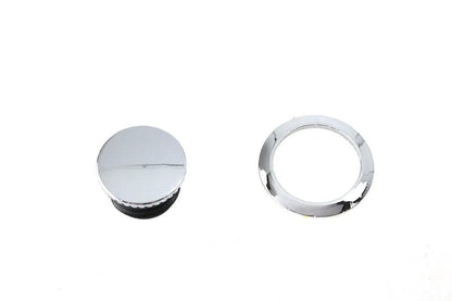 V-Twin Flush Mount Gas Cap Chrome Part #78707 for Harley Davidson FLHXS, FLTRXS, and FLTRXSE Models by V-Twin