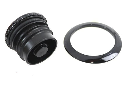 V-Twin Flush Mount Gas Cap Black for Harley Davidson Touring Models Part 78707B by V-Twin