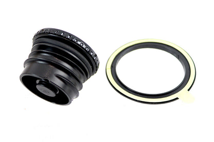 V-Twin Flush Mount Gas Cap Black for Harley Davidson Touring Models Part 78707B by V-Twin