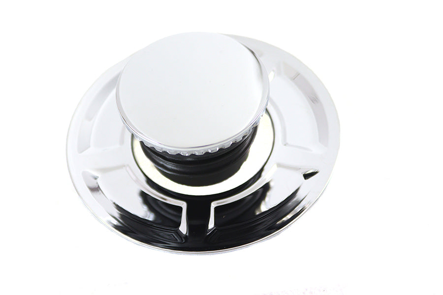 V-Twin Flush Mount Gas Cap Chrome for Harley Davidson FXDRS 2019-2020 by V-Twin