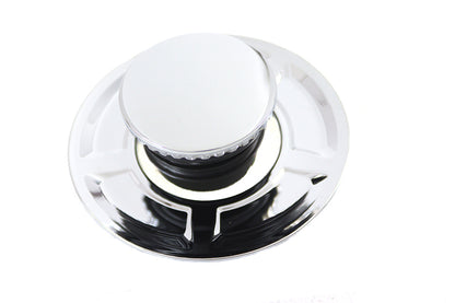 V-Twin Flush Mount Gas Cap Chrome for Harley Davidson FXDRS 2019-2020 by V-Twin