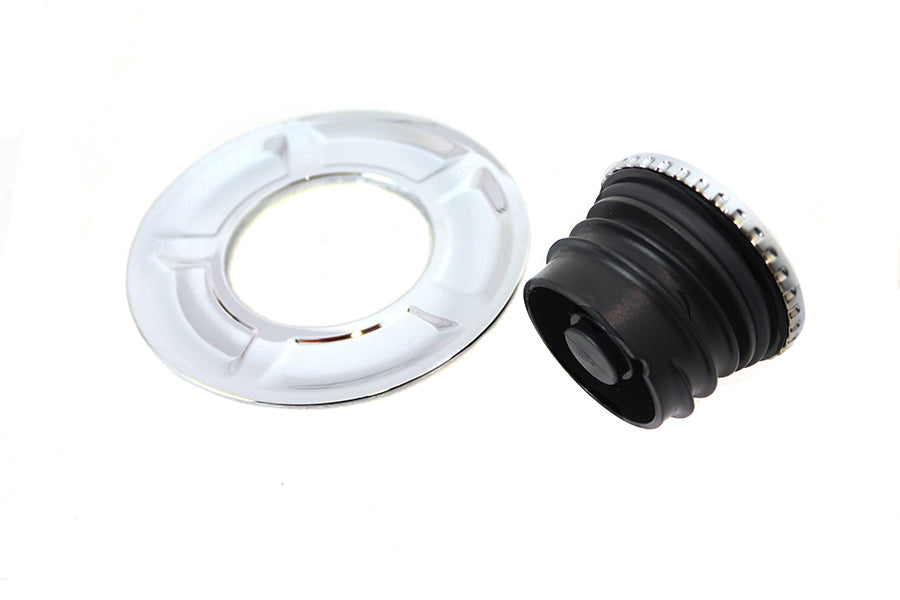 V-Twin Flush Mount Gas Cap Chrome for Harley Davidson FXDRS 2019-2020 by V-Twin