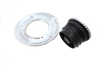 V-Twin Flush Mount Gas Cap Chrome for Harley Davidson FXDRS 2019-2020 by V-Twin