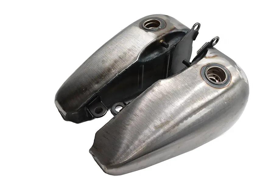 V-Twin Factory Sample Bobbed 5-Gallon Gas Tank Set for Harley Davidson FXST and FLST Models by V-Twin