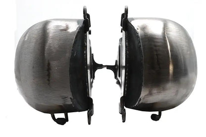 V-Twin Factory Sample Bobbed 5-Gallon Gas Tank Set for Harley Davidson FXST and FLST Models by V-Twin