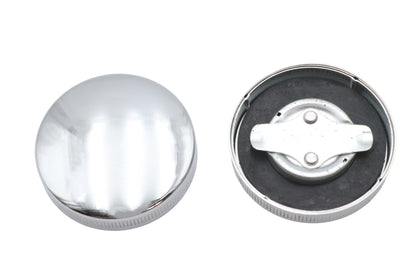 V-Twin Factory Sample Stock Style Vented Gas Cap Set 38-7239