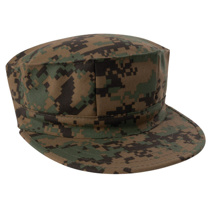 Rothco 8 Point Military Cap in Woodland Digital Camo, Size Small