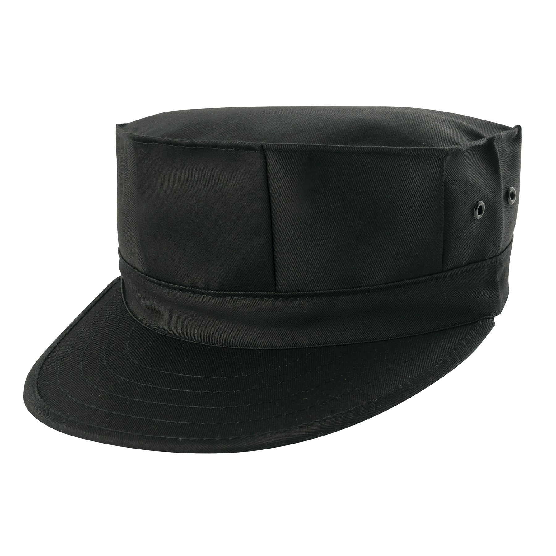 Rothco 8 Point Military Cap in Black, Size Small (Part Number 5632-BK-S)