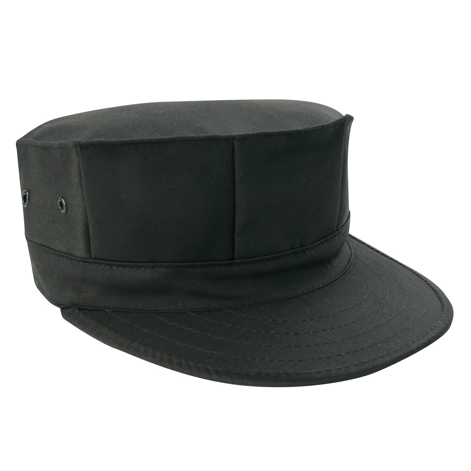 Rothco 8 Point Military Cap Black Size Medium - Classic Tactical Headwear