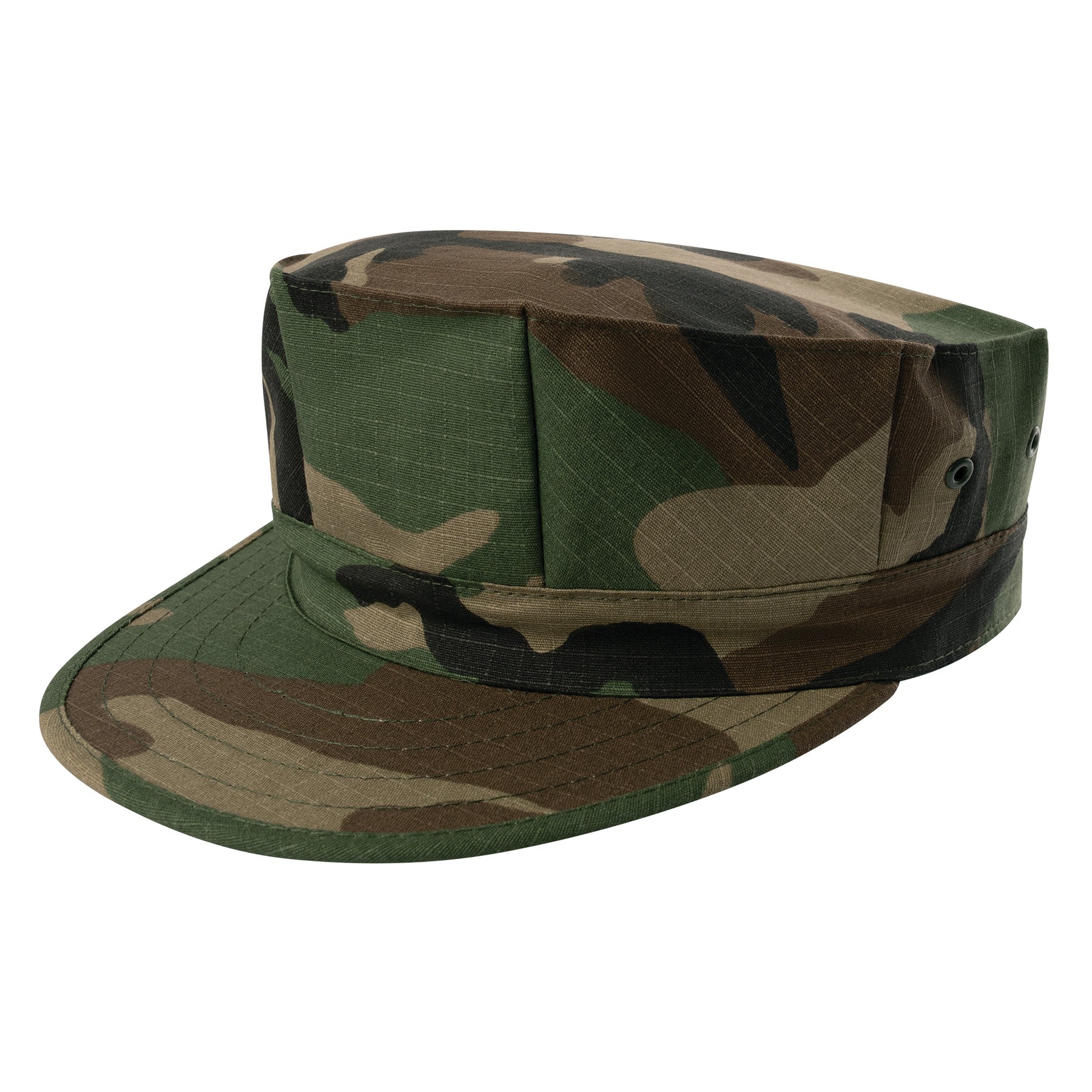 Rothco 8 Point Military Cap in Woodland Camo Size Small
