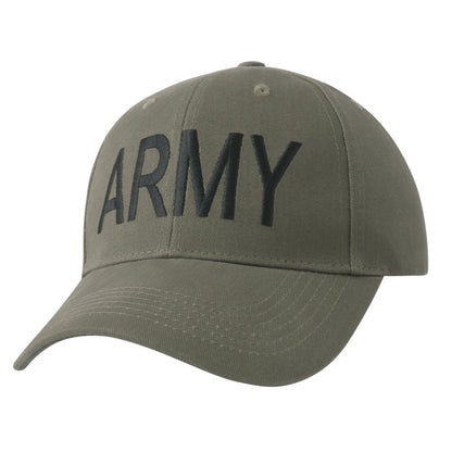 Rothco Army Supreme Low Profile Cap Olive Drab - Durable Military Style Hat with Adjustable Fit