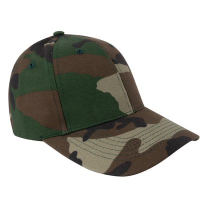 Rothco Kid's Camo Low Profile Cap - Woodland Camo
