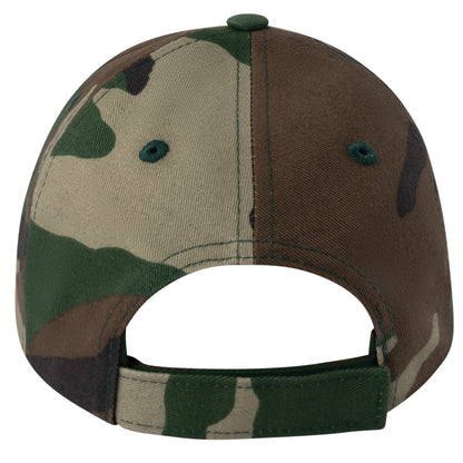 Rothco Kid's Camo Low Profile Cap - Woodland Camo