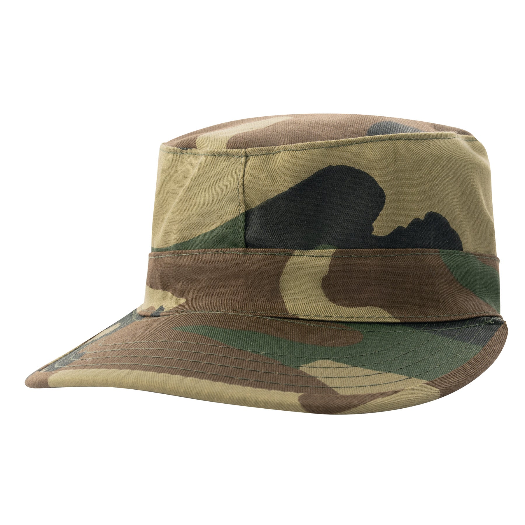 Rothco Kids Military Fatigue Cap - Woodland Camo, Size M