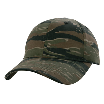 Rothco Supreme Camo Low Profile Cap Tiger Stripe Camo - Adjustable Baseball Hat for Outdoor & Casual Wear