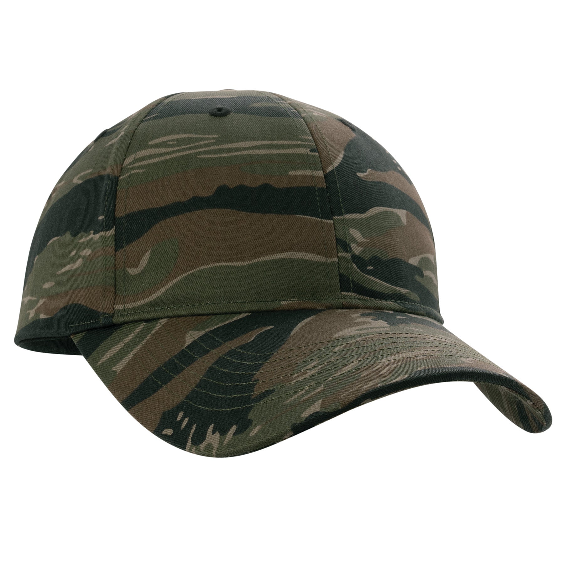 Rothco Supreme Camo Low Profile Cap Tiger Stripe Camo - Adjustable Baseball Hat for Outdoor & Casual Wear