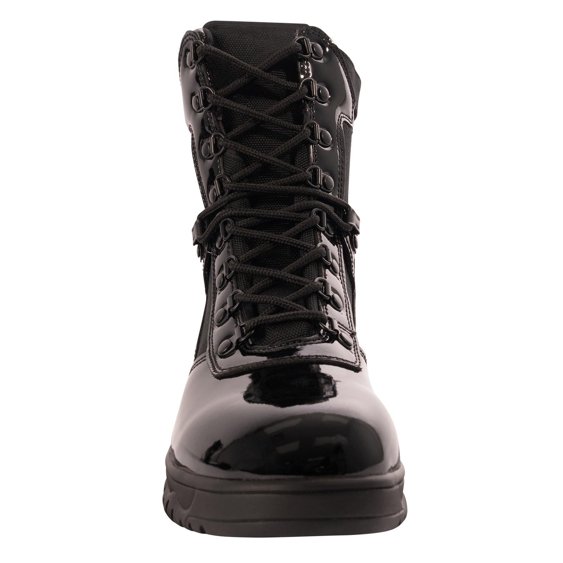 Rothco Forced Entry High-Gloss Tactical Boot with Side Zipper – 8 Inch