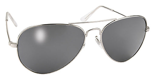 Pacific Coast Sunglasses Kickstart Aviator Silver Mirror